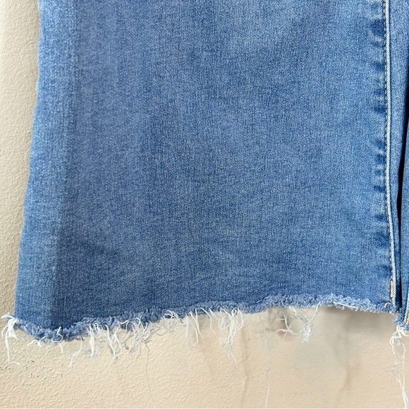 Free People We The Free Youthquake Cropped Flare Leg Stretch Jean Size 24 - Picture 5 of 12